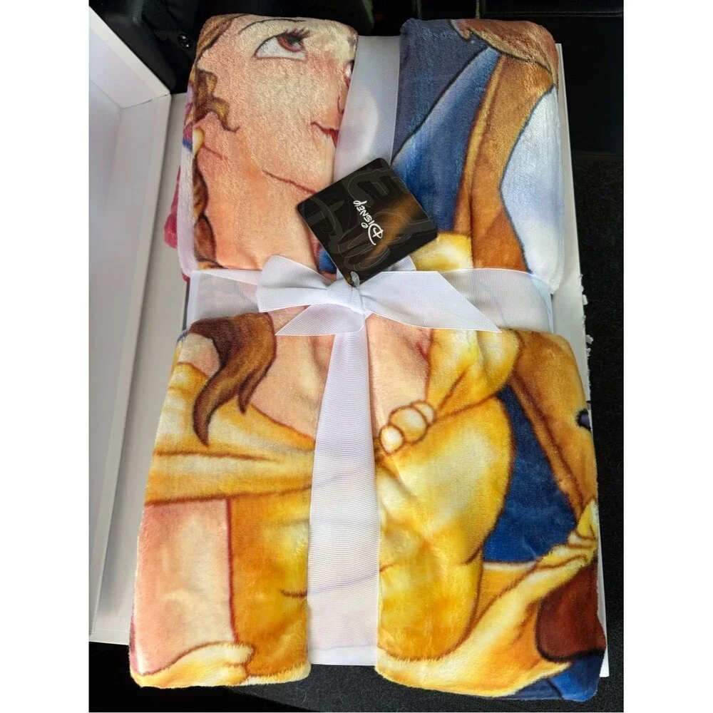 Disney Beauty and the Beast VHS Blanket